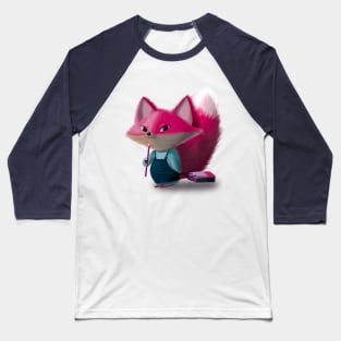 Cute little fox Baseball T-Shirt